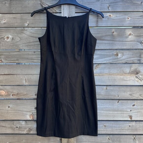 All that Jazz Dresses & Skirts - Vintage 90s Black Pinstriped Dress Business – 7/8